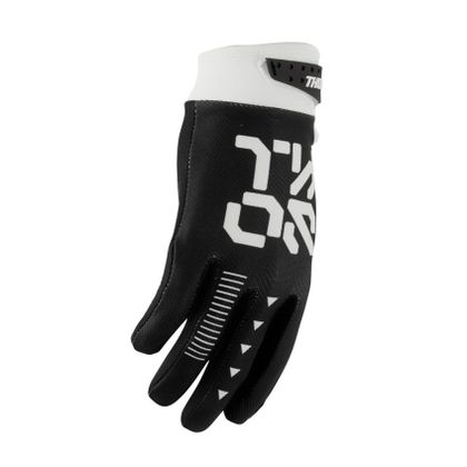 Gants cross Thor LAUNCH MIXER 2027 - Noir