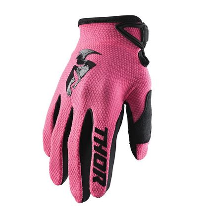 Guantes de motocross Thor WOMENS SECTOR - PINK 2023 - Rosa Ref : TO2458 