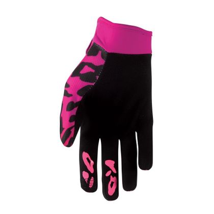Gants cross Thor LAUNCH - NAMIR - ENFANT - Noir / Rose