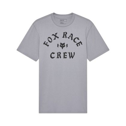 Fox HERITAGE PREM Short-sleeved T-Shirt - Grey / Black Ref : FX5358 
