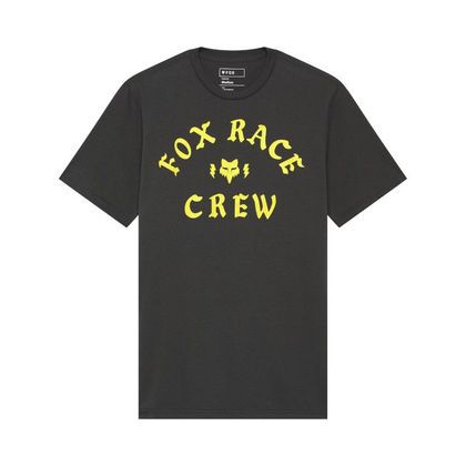 Fox HERITAGE PREM Short-sleeved T-Shirt - Black / Grey Ref : FX5357 