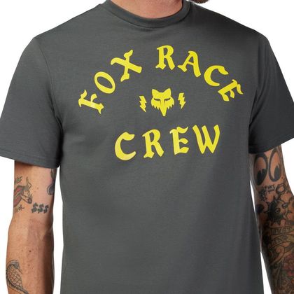 Fox HERITAGE PREM Short-sleeved T-Shirt - Black / Grey