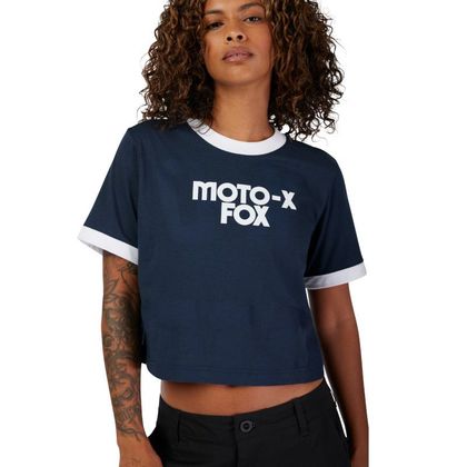 Fox CIRCA 74 RINGER - WOMAN Short-sleeved T-Shirt - Yellow / Orange