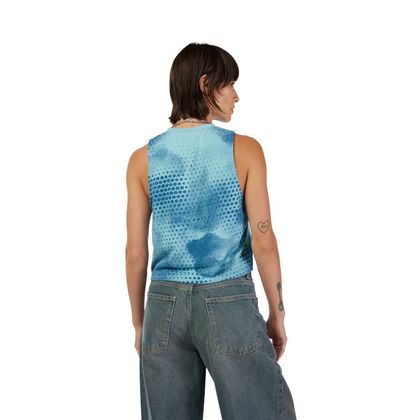 Fox AOP BIKER TECH TANK - WOMEN Short-sleeved T-Shirt - Brown