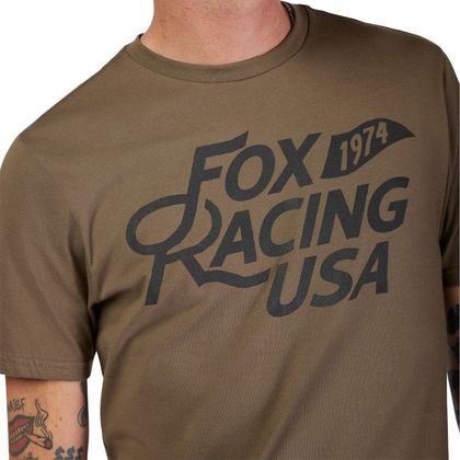 Fox FOX FLAG PREM Short-sleeved T-Shirt - Green