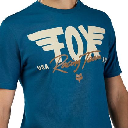 Fox WINGED PREM T-shirt met korte mouwen - Zwart / Blauw