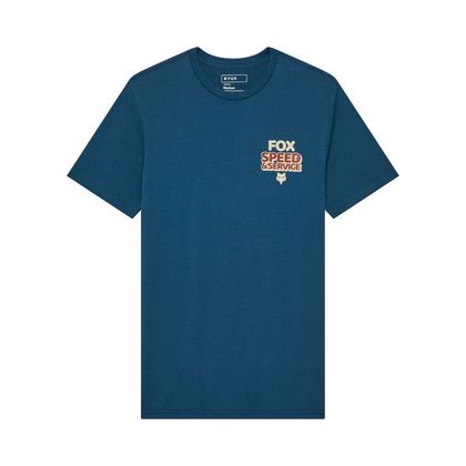 Fox ALWAYS CUSTOM PREM Short-sleeved T-Shirt - Black / Blue Ref : FX5327 
