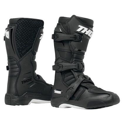 Bottes cross Thor BLITZ XR - ENFANT - Noir / Blanc Ref : TO3106 