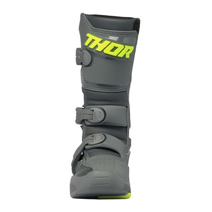 Bottes cross Thor BLITZ XR - ENFANT - Gris / Orange