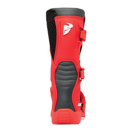 Thor BLITZ XR - KIND Cross-Stiefel - Rot / Schwarz
