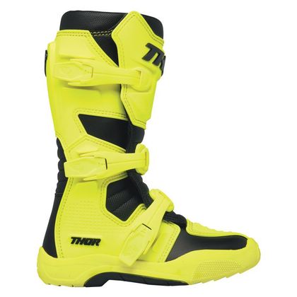 Bottes cross Thor BLITZ XR - ENFANT - Jaune / Noir