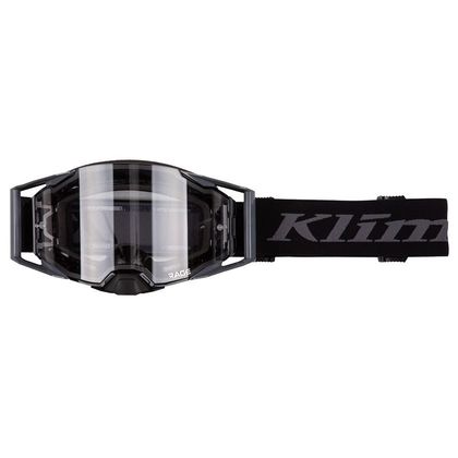 Masque cross KLIM RAGE OFF-ROAD BLACK 2023 - Incolore