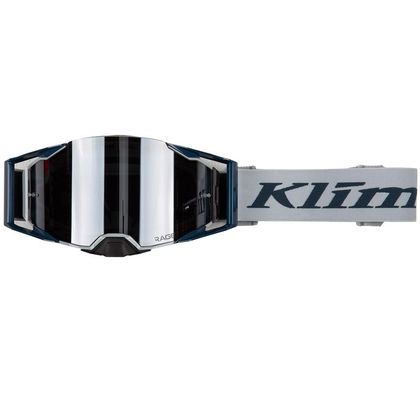 Gafas de motocross KLIM RAGE OFF-ROAD COOL GRAY 2023 - Iridio / Gris