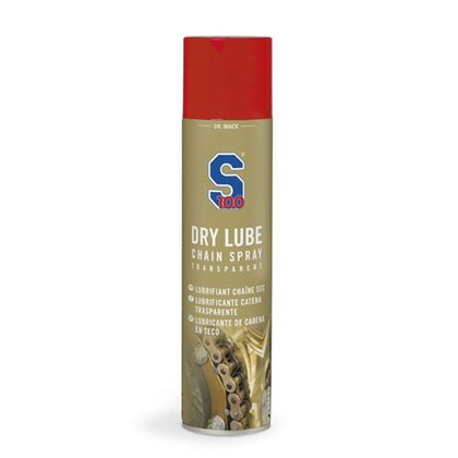 Graisse chaine S100 Dry Lube Chain Spray 400 ml universale