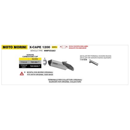 Silencieux Arrow Pro-race nichrom noir