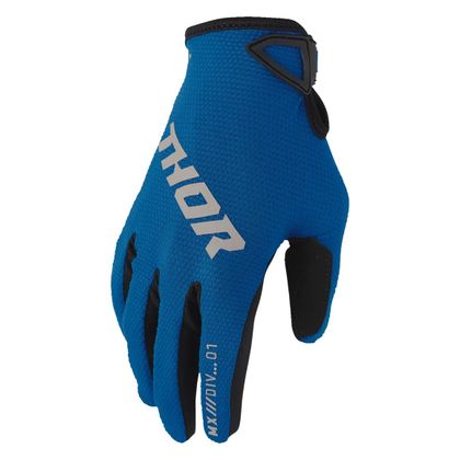 Thor RIDE - STATIC - KINDER Cross-Handschuhe - Blau Ref : TO3293 