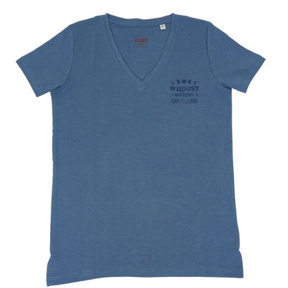 T-Shirt manches courtes Wildust WILDUST SISTERS - Bleu Ref : WILD0014 