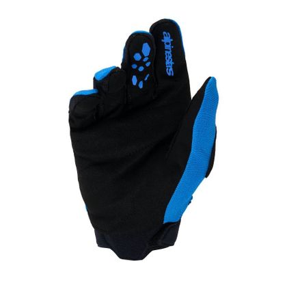 Gants cross Alpinestars YOUTH FULL BORE V2 - Bleu / Noir