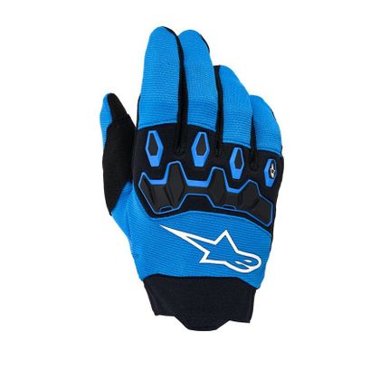 Gants cross Alpinestars YOUTH FULL BORE V2 - Bleu / Noir Ref : AP4605-C45861 