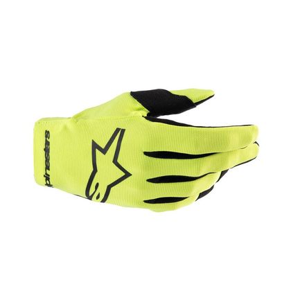 Alpinestars KID RADAR Cross gloves - Yellow / Black Ref : AP3212 