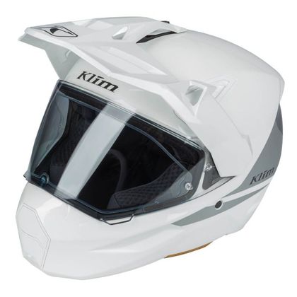Casque intégral KLIM X1 ALPHA - Blanc / Gris Ref : KLI0464 