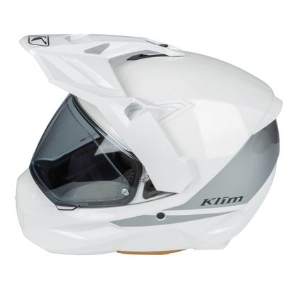 Casque intégral KLIM X1 ALPHA - Blanc / Gris