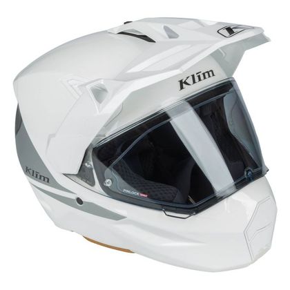 Casque intégral KLIM X1 ALPHA - Blanc / Gris