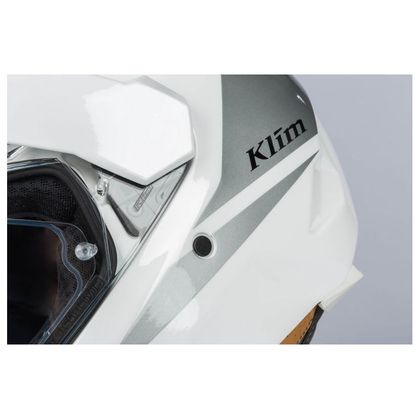 Casque intégral KLIM X1 ALPHA - Blanc / Gris