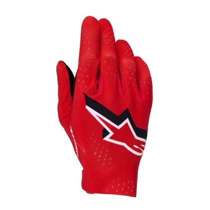Gants cross Alpinestars SUPERTECH 2025 - Rouge / Blanc Ref : AP4003 