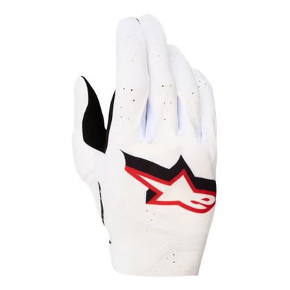 Gants cross Alpinestars SUPERTECH 2026 - Blanc / Noir Ref : AP4582 
