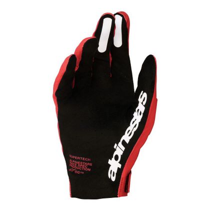 Gants cross Alpinestars SUPERTECH 2027 - Rouge