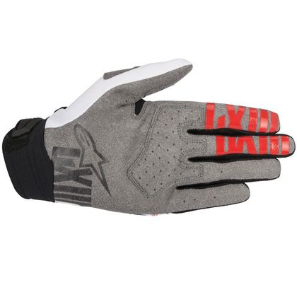 Gants cross Alpinestars TECHSTAR BLACK WHITE 2018