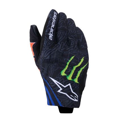 Alpinestars FQ20 REEF V2 MONSTER Handschoenen - Zwart / Blauw Ref: AP4113 