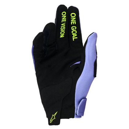 Gants cross Alpinestars RADAR 2026 - Violet / Jaune