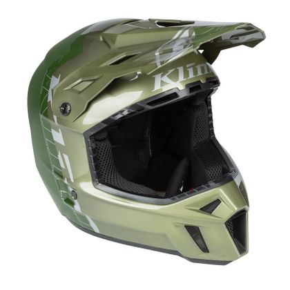 Casque cross KLIM F3 CARBON PRO OFF-ROAD TILT 2026 - Vert