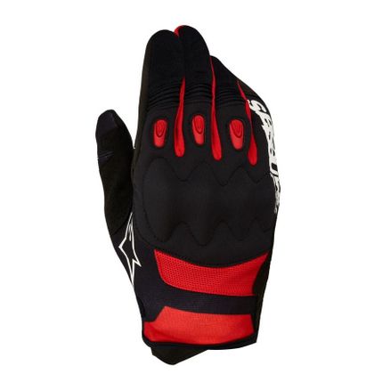 Gants Enduro Alpinestars TECHDURA 2027 - Noir / Rouge Ref : AP4369 
