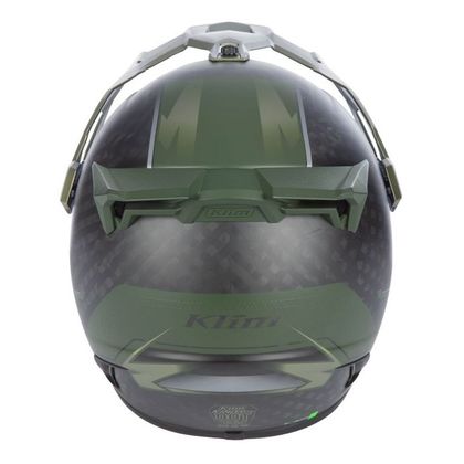 KLIM KRIOS PRO - ECHO Full-face helmet - Black / Green