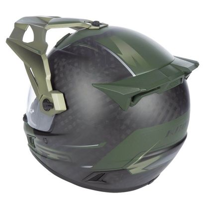 KLIM KRIOS PRO - ECHO Full-face helmet - Black / Green