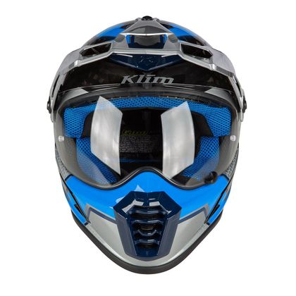 Casque KLIM KRIOS PRO - VENTURA - Gris / Bleu