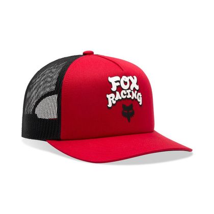 Fox RACEWEAR MESH TRUCKER Cap - Red Ref : FX6162 / 36292-122-OS 