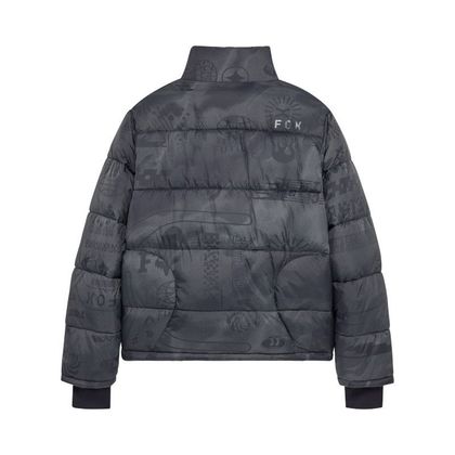 Fox RIDGEWAY PRINTED HI-LOFT Daunenjacke - Grau / Schwarz