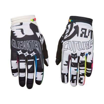 Fox 180 - IMAGE COSMO 2025 Cross-Handschuhe - Weiß / Schwarz Ref : FX6116 