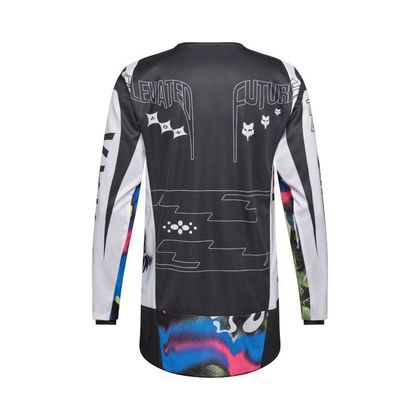 Maillot cross Fox 180 COSMO 2025 - Blanc / Noir