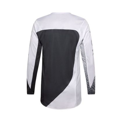 Maillot cross Fox FLEXAIR FRACTURE 2025 - Blanc / Noir