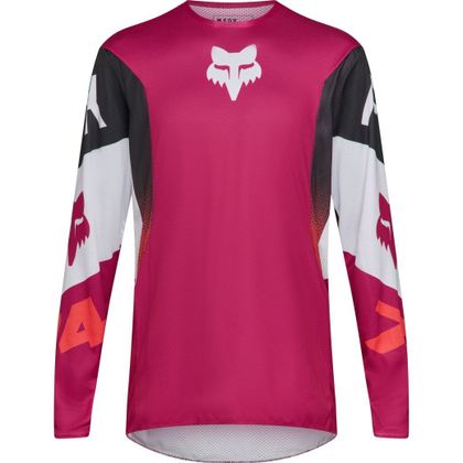 Maillot cross Fox 360 TINE 2026 - Rouge / Blanc Ref : FX6315 