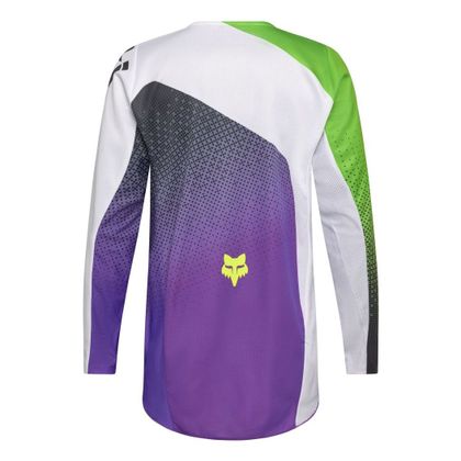 Maillot cross Fox 180 KAWASAKI 2025 - Violet / Blanc