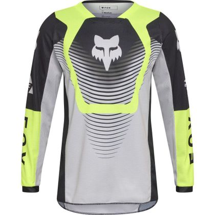 Fox 180 KINDERSAMMLUNG Cross-Trikot - Grau / Gelb Ref : FX6350 