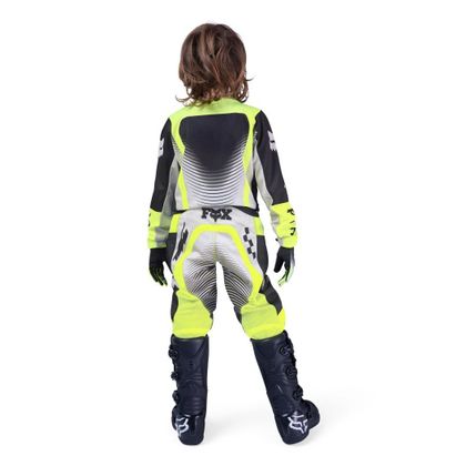 Fox 180 KINDERSAMMLUNG Cross-Trikot - Grau / Gelb