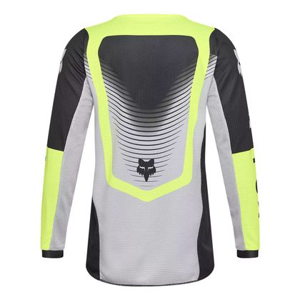 Fox 180 COLLECT KID Cross jersey - Grey / Yellow