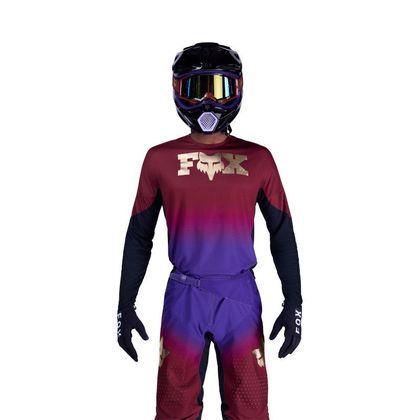 Fox 360 DRIP 2025 Kruisshirt - Rood / Blauw